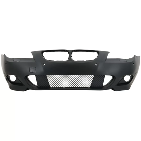 Paraurti anteriore con Central Grille Shiny nero compatibile con BMW 5 Serie E60 E61 (2003-2007) des