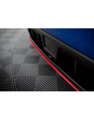 Splitter posteriore V.2 SUBARU WRX STI (Cod. M-SUIM4WRXSTI-RD1RRED+RD1G)