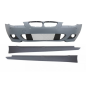 Paraurti anteriore conout Fendinebbia compatibile con BMW 5 Serie LCI E60 E61 (2007-2010) con Minigo
