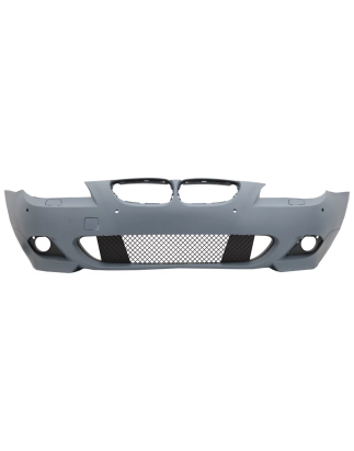 Paraurti anteriore con PDC 18 mm compatibile con BMW 5 Serie LCI E60 E61 (2007-2010) and Fendinebbia