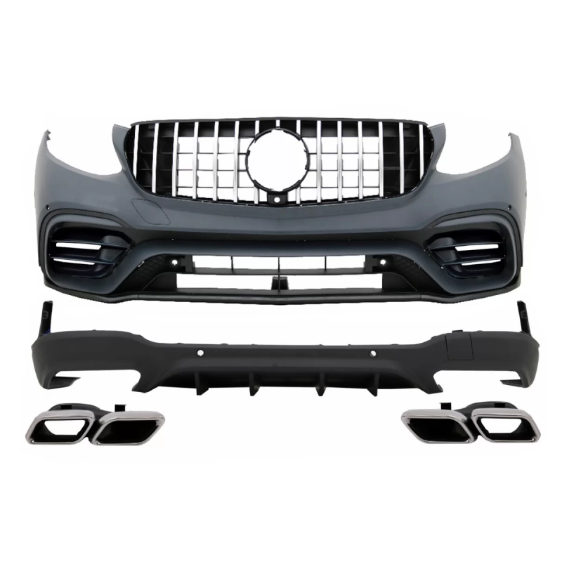 Kit carrozzeria compatibile con Mercedes GLC SUV X253 (2015-07.2019) GLC63 design (Cod. K-CBMBGLCX25