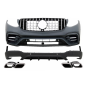 Kit carrozzeria compatibile con Mercedes GLC SUV X253 (2015-07.2019) GLC63 design (Cod. K-CBMBGLCX25