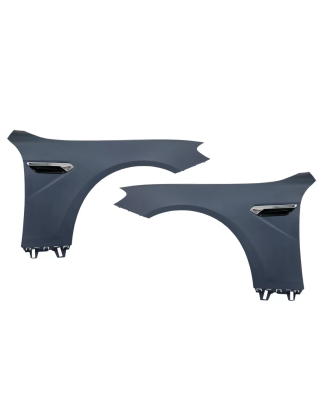 Parafanghi anteriori compatibile con BMW 6 Serie M6 F06 Grand F12 Cabrio F13 (2011-2017) (Cod. K-FFB