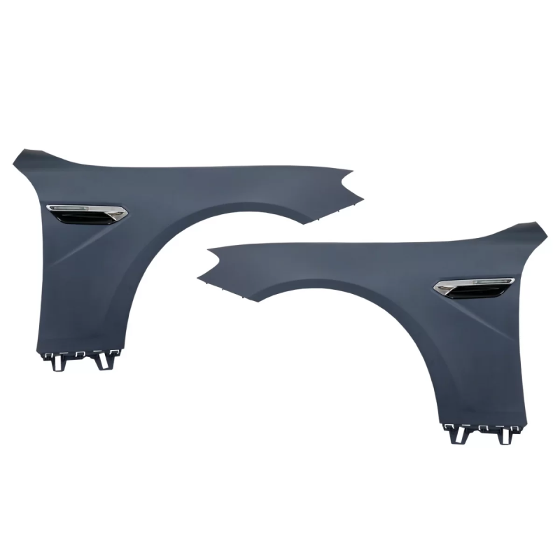 Parafanghi anteriori compatibile con BMW 6 Serie M6 F06 Grand F12 Cabrio F13 (2011-2017) (Cod. K-FFB
