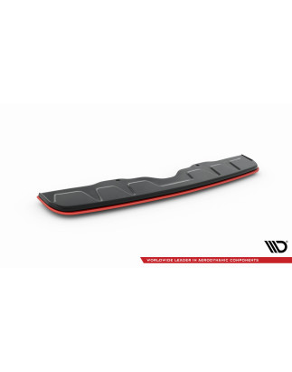 Splitter posteriore V.2 SUBARU WRX STI (Cod. M-SUIM4WRXSTI-RD1RRED+RD1G)