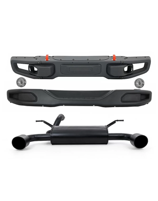 Metal Kit carrozzeria compatibile con Jeep Wrangler Rubicon JK (2007-2017) 10th Anniversary Hard Roc