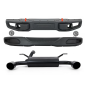 Metal Kit carrozzeria compatibile con Jeep Wrangler Rubicon JK (2007-2017) 10th Anniversary Hard Roc