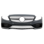 Kit carrozzeria compatibile con Mercedes C-Classe W205 Berlina (2014-2018) C63 design (Cod. K-CBMBW2