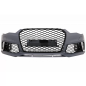 Paraurti anteriore compatibile con Audi A6 C7 4G Facelift (2015-2018) RS6 design con Grille (Cod. K-