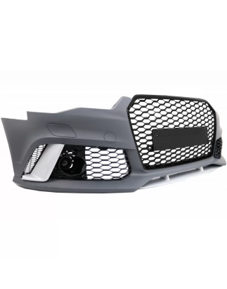 Paraurti anteriore compatibile con Audi A6 C7 4G Facelift (2015-2018) RS6 design con Grille (Cod. K-