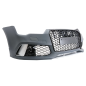 Paraurti anteriore compatibile con Audi A7 4G Facelift (2015-2018) RS7 design con Grille (Cod. K-FBA