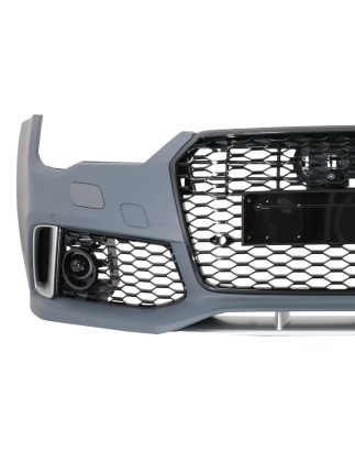 Paraurti anteriore compatibile con Audi A7 4G Facelift (2015-2018) RS7 design con Grille (Cod. K-FBA