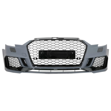 Paraurti anteriore compatibile con Audi A3 8V Facelift (2016-2019) Berlina Cabrio RS3 design Brillia