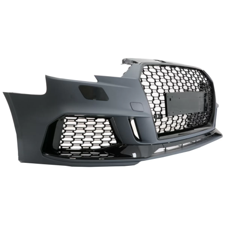 Paraurti anteriore compatibile con Audi A3 8V Facelift (2016-2019) Berlina Cabrio RS3 design Brillia