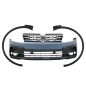 Paraurti anteriore compatibile con VW Tiguan II Mk2 AD BW (2016-2019) R-Line design (Cod. K-FBVWTIIR