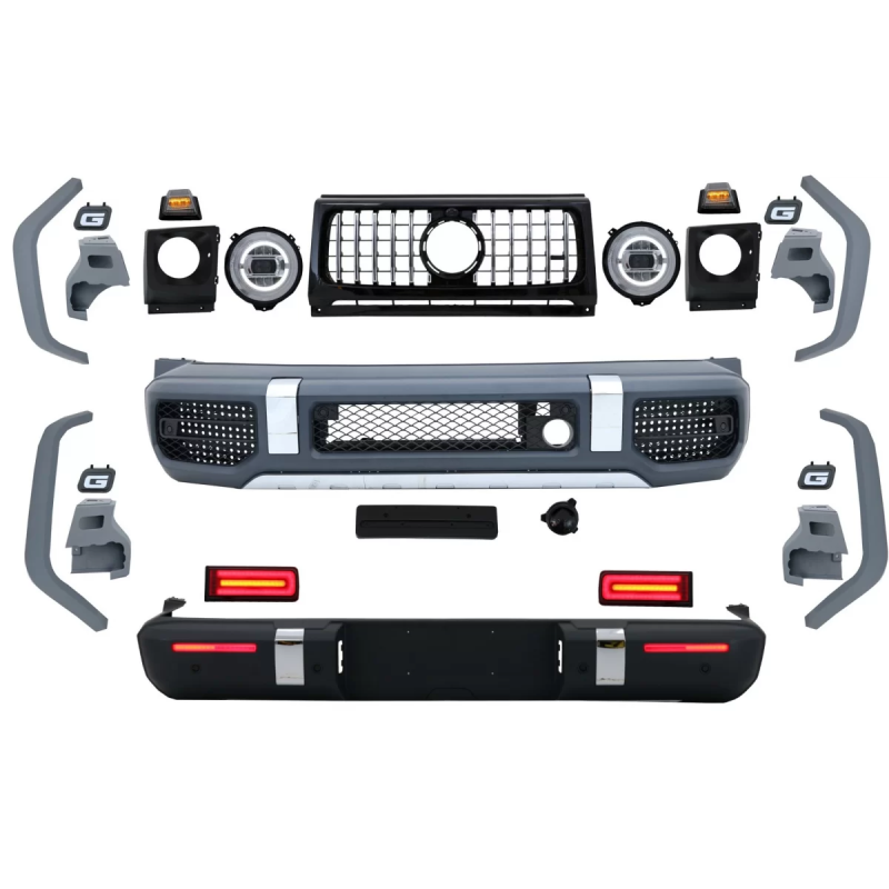 Complete Conversion Kit carrozzeria compatibile con Mercedes G-Classe W463 (2008-2017) 2018 G63 desi