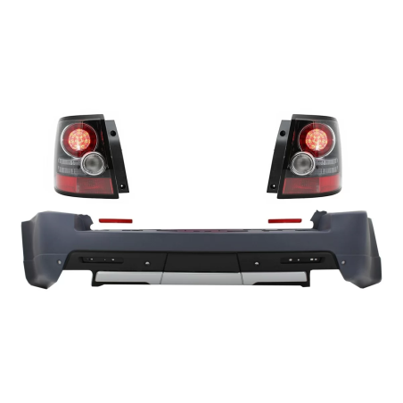 Paraurti posteriore con Fanali posteriori LED compatibile con Land Rover Range Rover Sport L320 (200