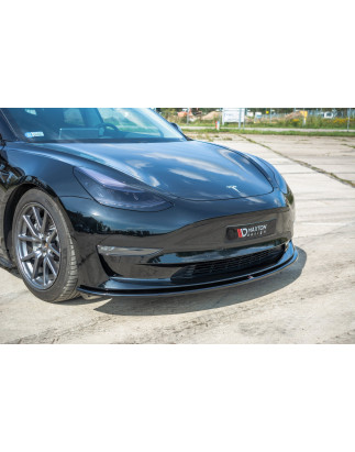 SPLITTER ANTERIORE Tesla Model 3 (Cod. M-TE-MODEL3-1-FD1G)