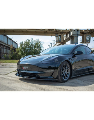 SPLITTER ANTERIORE Tesla Model 3 (Cod. M-TE-MODEL3-1-FD1G)