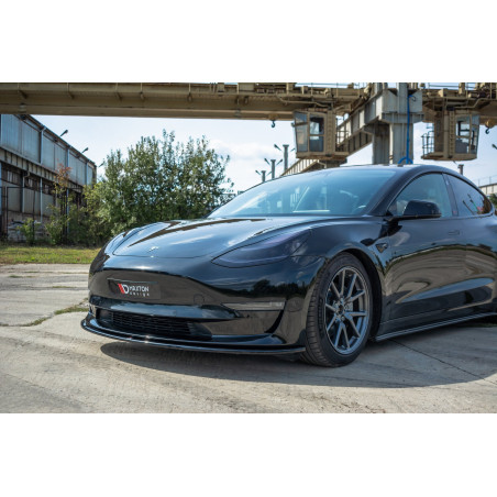 SPLITTER ANTERIORE Tesla Model 3 (Cod. M-TE-MODEL3-1-FD1G)