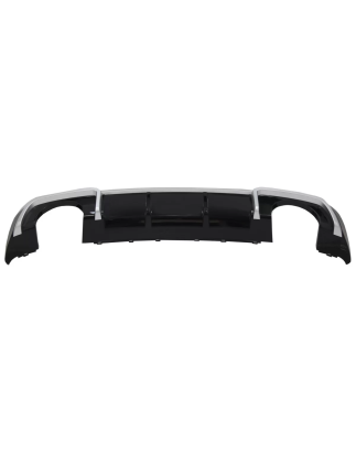 Paraurti posteriore Spoiler Diffusore con Terminali di scarico compatibile con Audi A3 8V Sline Face