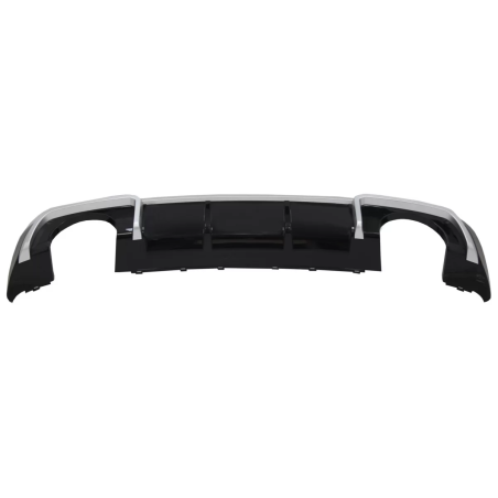 Paraurti posteriore Spoiler Diffusore con Terminali di scarico compatibile con Audi A3 8V Sline Face