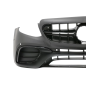 Paraurti anteriore compatibile con Mercedes Classe E W213 S213 C238 A238 (2016-2019) E63 design nero
