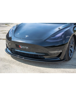 SPLITTER ANTERIORE Tesla Model 3 (Cod. M-TE-MODEL3-1-FD1G)