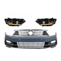 Paraurti anteriore compatibile con VW Passat B8 3G (2015-2018) R-Line con Fari anteriori LED Matrix 