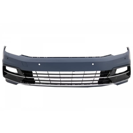 Paraurti anteriore compatibile con VW Passat B8 3G (2015-2018) R-Line con Fari anteriori LED Matrix 