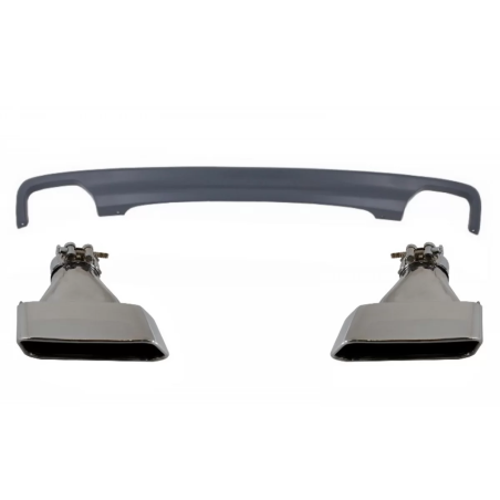 Double Outlet Diffusore d'aria compatibile con BMW F10 F11 Berlina Touring 5 Serie (2011-2017) 550i