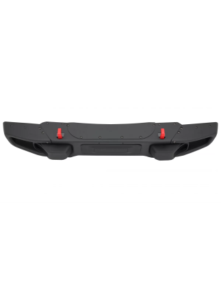 Metal Paraurti anteriore con Central Griglia anteriore compatibile con JEEP Wrangler / Rubicon JK (2