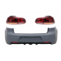 Paraurti posteriore con Fanali posteriori Full LED compatibile con VW Golf VI (2008-2013) R20 design
