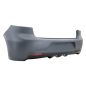 Paraurti posteriore con Fanali posteriori Full LED compatibile con VW Golf 6 VI (2008-2013) R20 desi