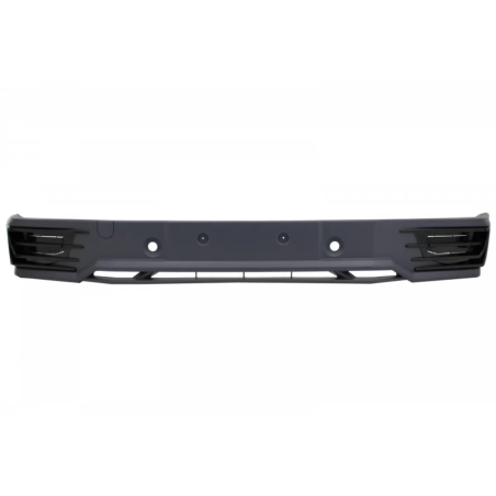 Spoiler paraurti anteriore con LED DRL Luci diurne compatibile con VW Transporter T6 (2015-in poi) S