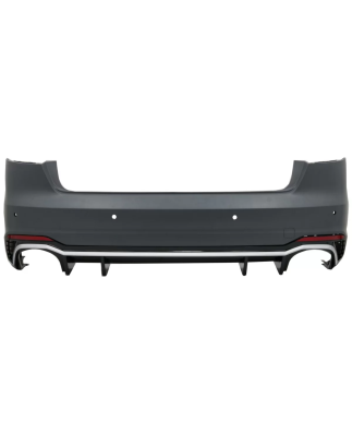 Paraurti posteriore compatibile con Audi A4 B9 8W (2016-2018) Berlina RS4 design (Cod. K-RBAUA4B9RS)