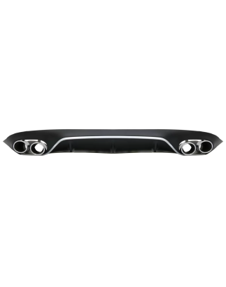 Diffusore posteriore con Terminali di scarico compatibile con Mercedes Classe E C238 A238 AMG Sport 