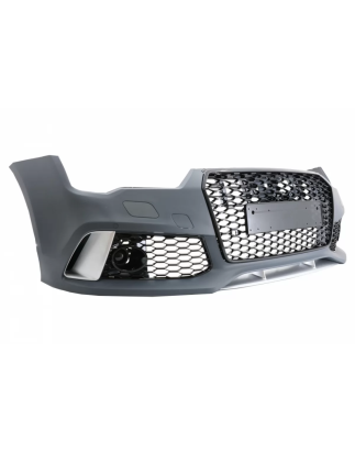 Paraurti anteriore con Diffusore posteriore nero and Terminali di scarico compatibile con Audi A7 4G