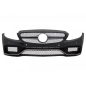 Paraurti anteriore con Diffusore and nero Tips compatibile con Mercedes C-Classe W205 S205 (2014-202