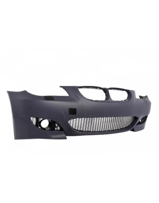 Paraurti anteriore compatibile con BMW 5 Serie E60 E61 (2003-2010) con Minigonne laterali design M5 