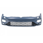 Paraurti anteriore con Central Badgeless Grille compatibile con VW Golf 7.5 (2017-2020) R GTI design