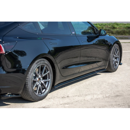 Diffusori minigonne Tesla Model 3 / Model 3 Performance Mk1 / Mk1 Facelift (Cod. M-TE-MODEL3-1-SD1G)