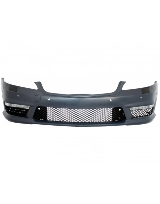 Paraurti anteriore compatibile con Mercedes S-Classe W221 (2005-2012) con Single Frame Griglia anter