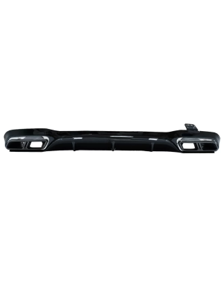 Paraurti posteriore Diffusore d'aria con Terminali di scarico compatibile con Mercedes Classe E W213