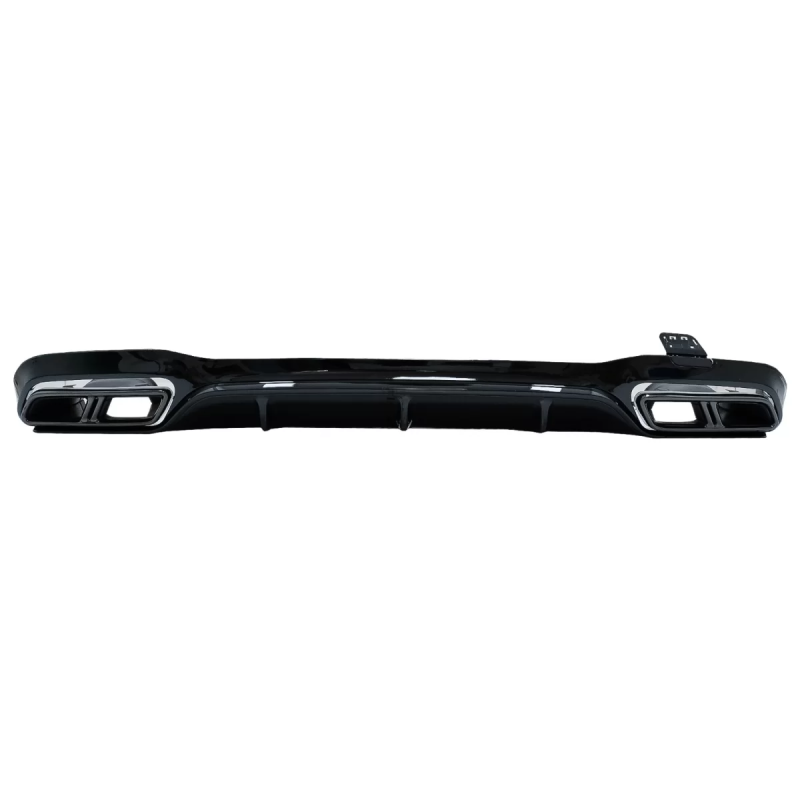 Paraurti posteriore Diffusore d'aria con Terminali di scarico compatibile con Mercedes Classe E W213