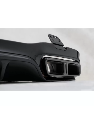 Paraurti posteriore Diffusore d'aria con Terminali di scarico compatibile con Mercedes Classe E W213