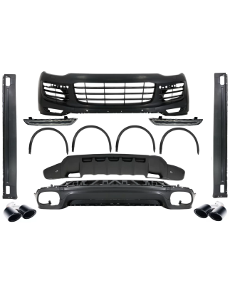 Kit carrozzeria completo compatibile con Porsche Cayenne Facelift (2014-2017) GTS design con Termina