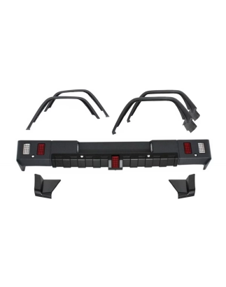 Paraurti posteriore con Allargamenti parafanghi Passaruota compatibile con Mercedes G-Classe W463 (1