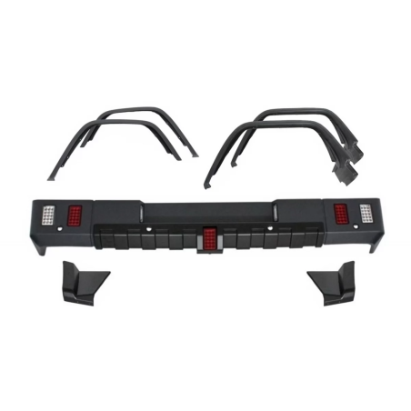 Paraurti posteriore con Allargamenti parafanghi Passaruota compatibile con Mercedes G-Classe W463 (1