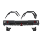 Paraurti posteriore con Allargamenti parafanghi Passaruota compatibile con Mercedes G-Classe W463 (1